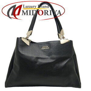 Versace Collection handbag black leather